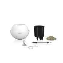 Jardiniere - BOLA color 32 - Kit complet - Blanc - 3 L - LECHUZA