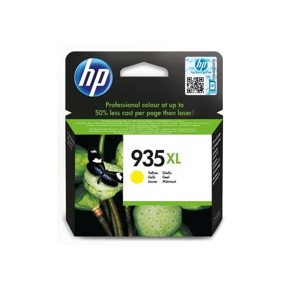 HP 935XL Cartouche d'encre jaune grande capacité authentique (C2P26AE HP 935XL Cartouche d'encre jaune grande capacité authentique (C2P26AE