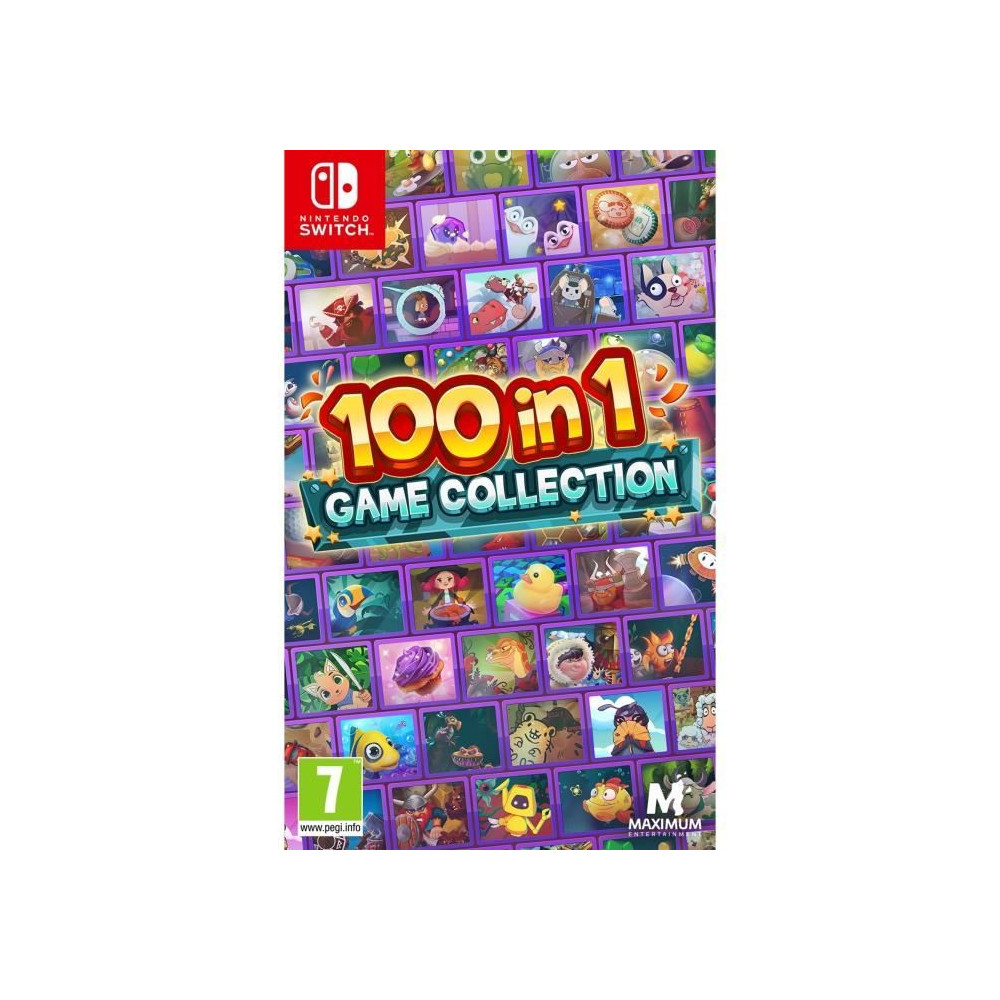100 in 1 Game Collection - Jeu Nintendo Switch 100 in 1 Game Collection - Jeu Nintendo Switch