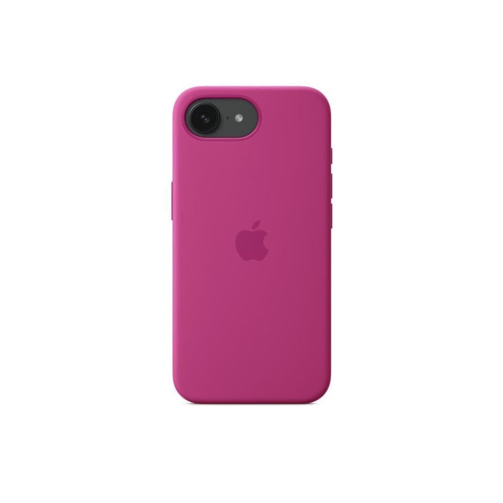 APPLE - iPhone 16E - Coque en silicone - Fuchsia APPLE - iPhone 16E - Coque en silicone - Fuchsia