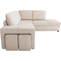 Canapé d'angle convertible réversible - 4/5 places - MITCHELL - Tiss