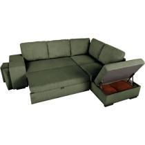 Canapé d'angle convertible réversible - 4/5 places - MITCHELL - Tiss