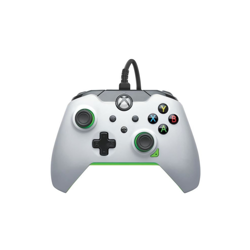 Manette de jeu - Xbox Series X|S, Xbox One et PC - NEON White - Filair Manette de jeu - Xbox Series X|S, Xbox One et PC - NEON White - Filair