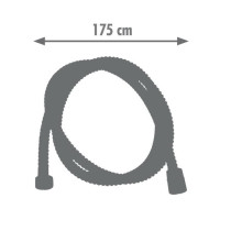 Flexible de douche - ROUSSEAU - Écrous métal anti-torsion - Pression