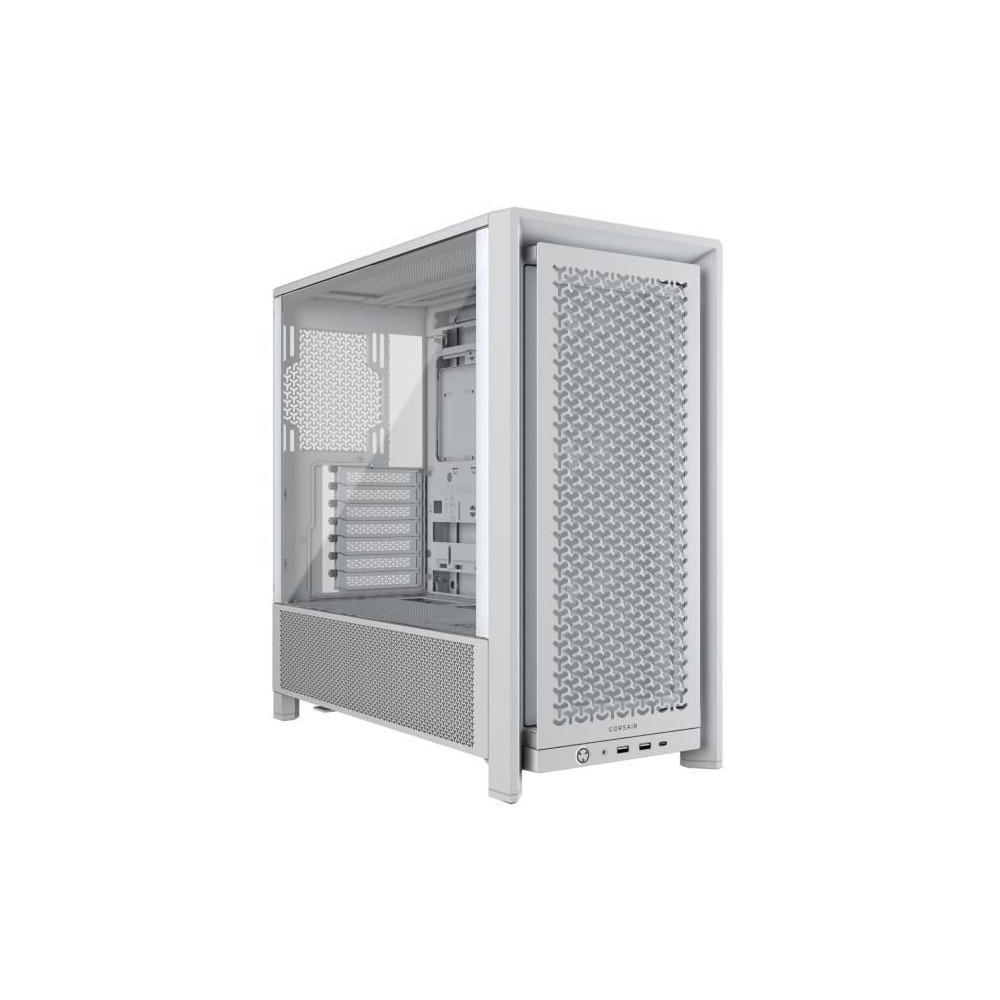 Boîtier PC - CORSAIR - FRAME 4000D RS - Moyen-tour - Blanc - CC-90113