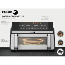 Friteuse sans huile FAGOR - Airfryer FG10AF - Capacité 11L - Double c