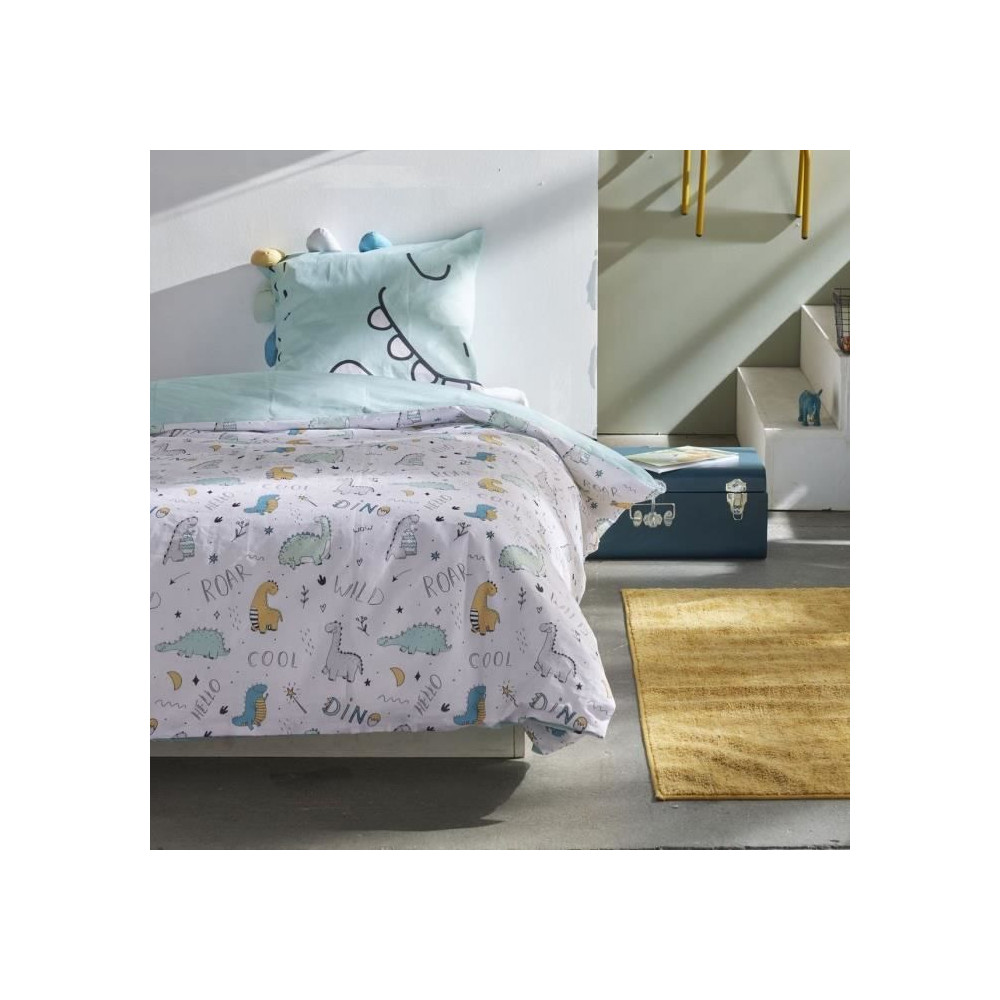Parure de lit - TODAY - 140 x 200 cm - Coton 57 fils - FUNNY 3.6 Parure de lit - TODAY - 140 x 200 cm - Coton 57 fils - FUNNY 3.6
