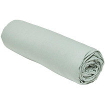 Drap housse - TODAY - 160 x 200 cm + 30 cm - Coton - Organic Celadon