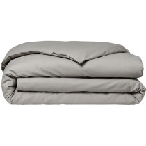 Parure de lit - TODAY - 240 x 260 cm - 100% Coton Bio - Dune - Lavable