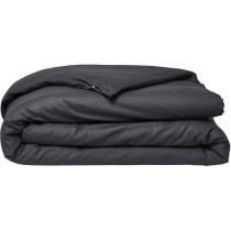 Parure de lit - TODAY - 240 x 260 cm - Coton 100% - Organic Fusain - B