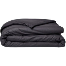 Parure de lit - TODAY - 240 x 260 cm - Coton 100% - Organic Fusain - B
