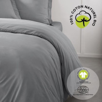 Parure de lit - TODAY - 240 x 260 cm - Coton 100% - Organic - GOTS et