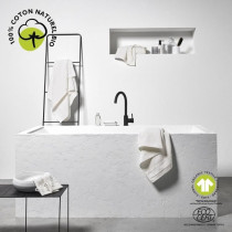 Serviette de bain - TODAY - 50 x 90 cm - 100% Coton bio - Certifié oe