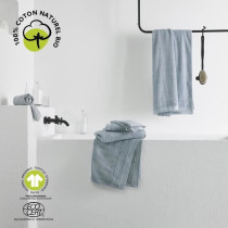 Drap de bain - TODAY - 70 x 130 cm - Coton - Organic Acier