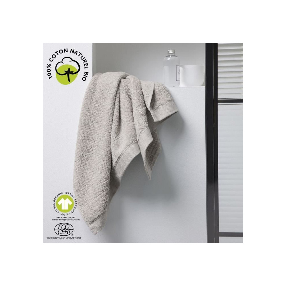 Maxi drap de bain - TODAY - 90 x 150 cm - Coton - Organic Dune Maxi drap de bain - TODAY - 90 x 150 cm - Coton - Organic Dune