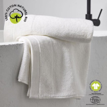 Maxi drap de bain - TODAY - 90 x 150 cm - Coton - Organic Craie