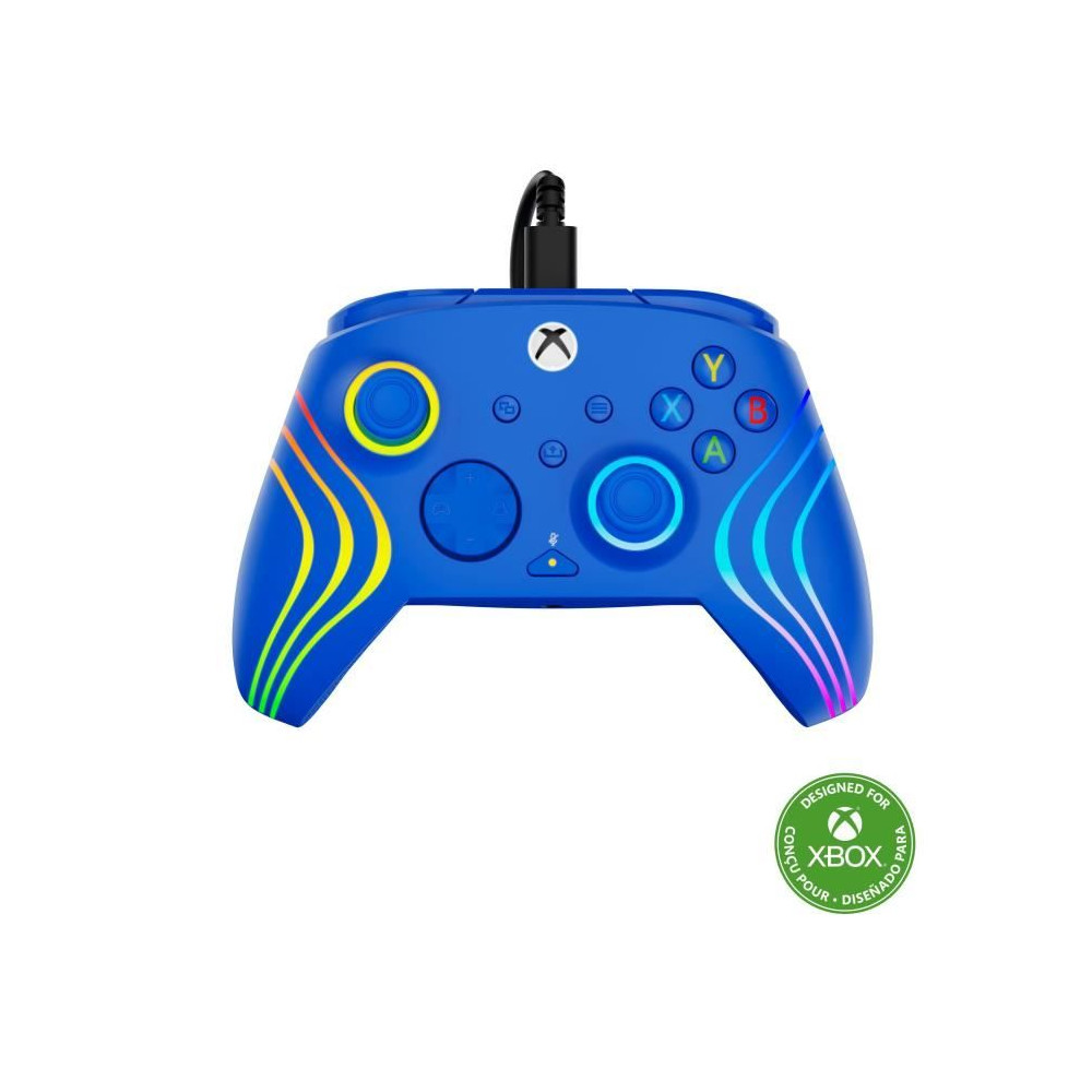 Manette de jeu - Xbox Series X|S, Xbox One et PC - Afterglow Wave - RG Manette de jeu - Xbox Series X|S, Xbox One et PC - Afterglow Wave - RG