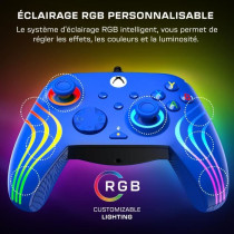 Manette de jeu - Xbox Series X|S, Xbox One et PC - Afterglow Wave - RG