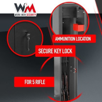 Armoire a fusils - Work Men Security - AFCP4030145 - Dimensions extér