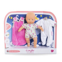 Mon Premier Poupon COROLLE - Mini Calin Bonne Nuit Jardin en Fleurs -