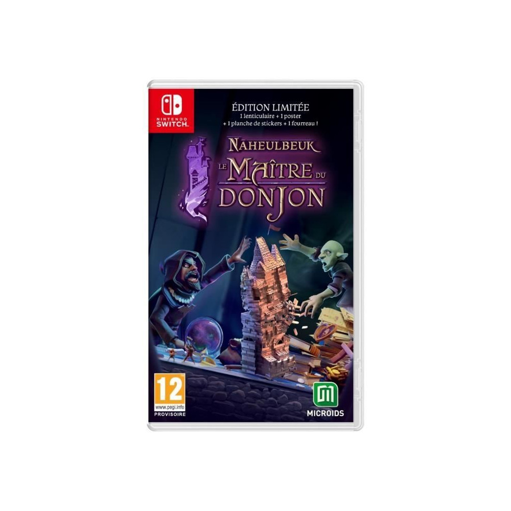 Le Maître du Donjon de Naheulbeuk - Jeu Nintendo Switch - Edition Lim