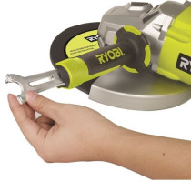 RYOBI - Meuleuse d'angle 2 000 W 230mm - poignée 180° - coffret anti