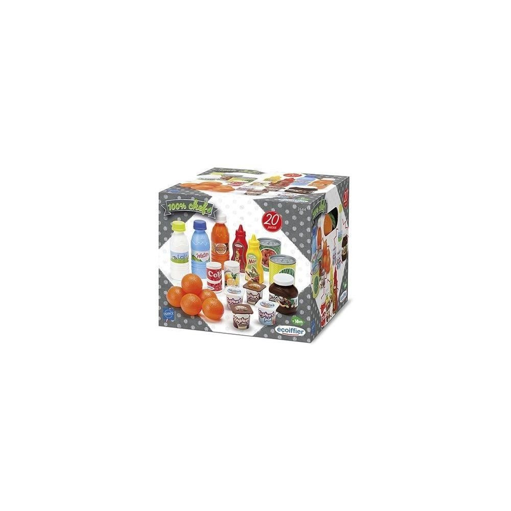 ECOIFFIER CHEF Pack Drive Accessoires Dinette - 20 pieces - 100% chef