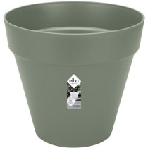 Pot De Fleurs Rond LOFT URBAN - Plastique - Percé - Réservoir - Avec