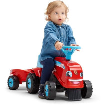 Porteur avec remorque - FALK - Tractor Go! - Des 12 mois - 100% Fabriq