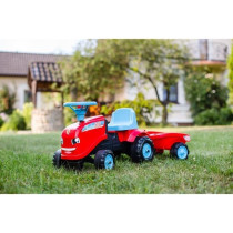 Porteur avec remorque - FALK - Tractor Go! - Des 12 mois - 100% Fabriq