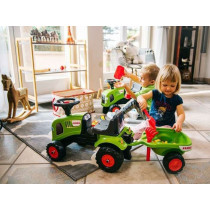Porteur tracteur Claas avec remorque et accessoires - FALK - Des 12 mo