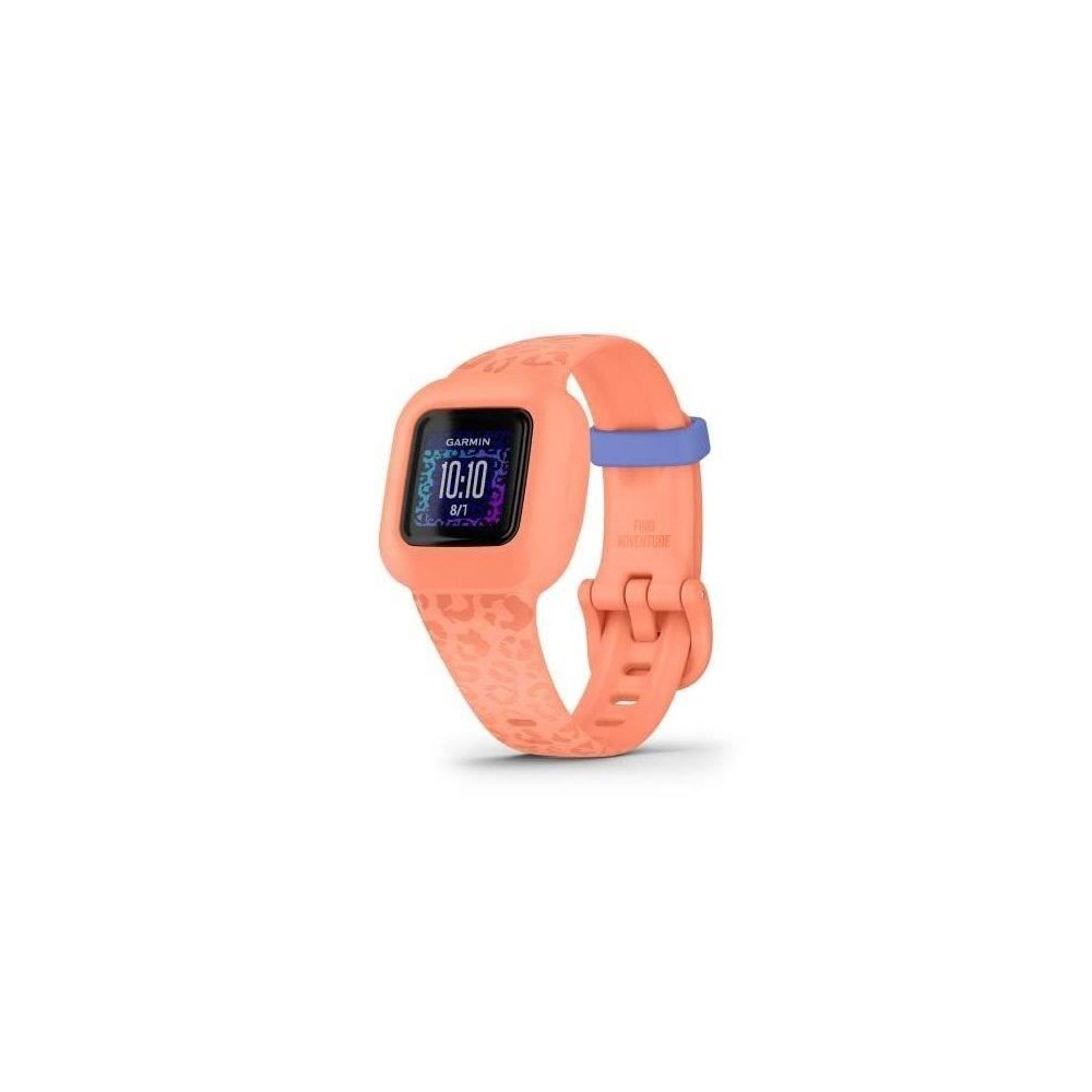 GARMIN - Bracelet d'activité pour enfants VIVOFIT JR3 - Peche Léopar