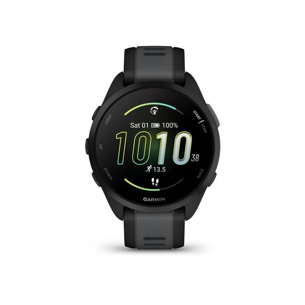 Montre GPS connectée - GARMIN - Forerunner 165 - 1,2 - Noir avec brac