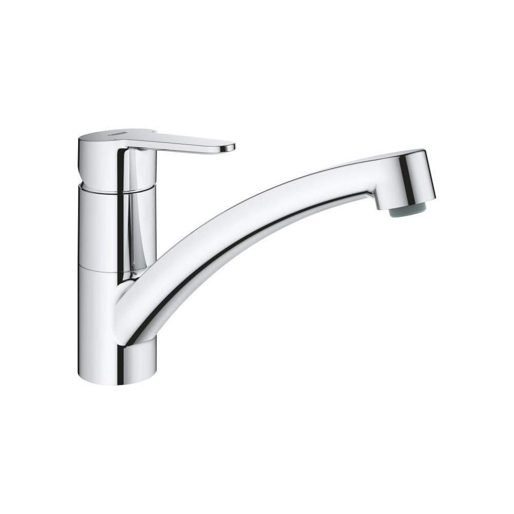 Mitigeur évier GROHE Start Eco - Chromé - Bec bas - Métal Mitigeur évier GROHE Start Eco - Chromé - Bec bas - Métal