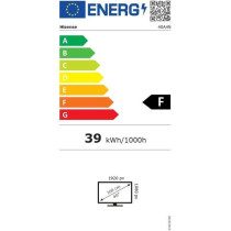 HISENSE 40A4N - TV LED 40 (100 cm) - Bords ultra fins - Full HD (1920x