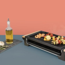 Grill électrique 2 en 1 et Pierre a cuire - 8 personnes - H.KoeNIG RP