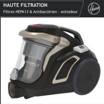 Aspirateur Traineau Sans Sac - HOOVER - HP720PET - 850 W - 68 dBA - Ca