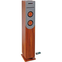 Tour de son Lecteur CD Bluetooth INOVALLEY HP34-CD-WOOD - 100W - USB -