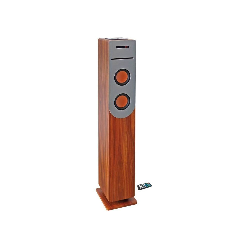 Tour de son Lecteur CD Bluetooth INOVALLEY HP34-CD-WOOD - 100W - USB -