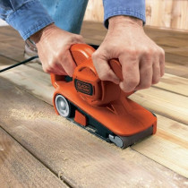 Ponceuse a bande filaire 720W BLACK+DECKER (Livrée avec 1 Bande abras