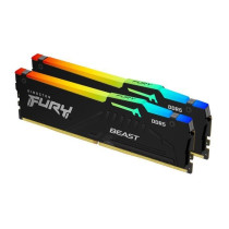 Mémoire RAM - KINGSTON - FURY Beast - RGB - 32 Go (2 x 16 Go) - DDR5