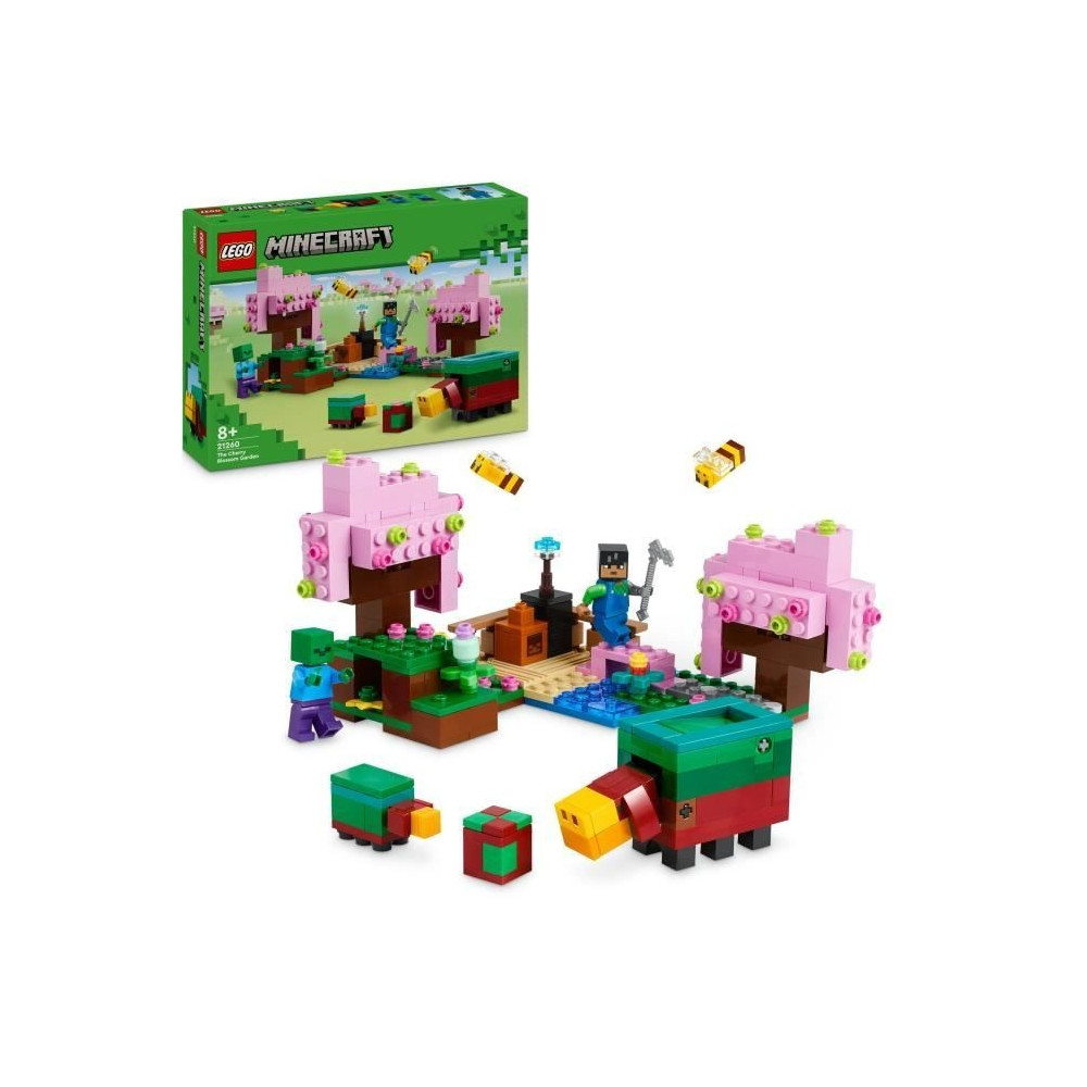 LEGO Minecraft 21260 Le jardin des cerisiers en fleurs - Minifigurines