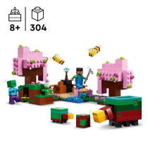 LEGO Minecraft 21260 Le jardin des cerisiers en fleurs - Minifigurines
