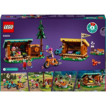 LEGO Friends 42624 Les cabanes chaleureuses de la base de loisirs - Se