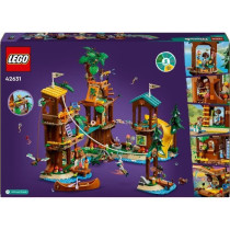 LEGO Friends 42631 La cabane dans l'arbre de la base de loisirs -Jeu c