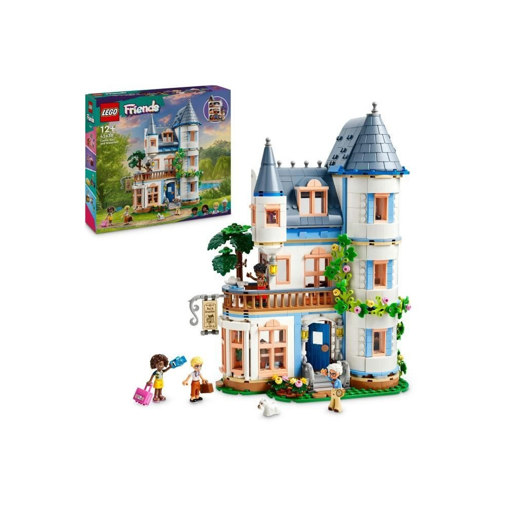 LEGO Friends 42638 La chambre d'hôte dans un château - Set de jeu im