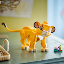 LEGO | Disney 43243 Simba, le bébé du Roi lion, jouet de constructio