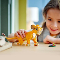 LEGO | Disney 43243 Simba, le bébé du Roi lion, jouet de constructio