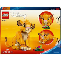 LEGO | Disney 43243 Simba, le bébé du Roi lion, jouet de constructio