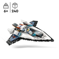 LEGO 60430 City Le Vaisseau Interstellaire, Jouet sur l'Espace, Cadeau
